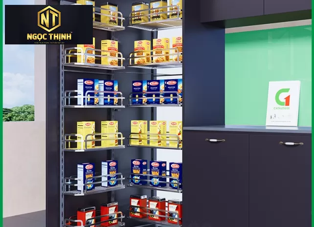 TỦ ĐỒ KHÔ INOX 304 NAN DẸT GC304 TẠI Phú Hữu